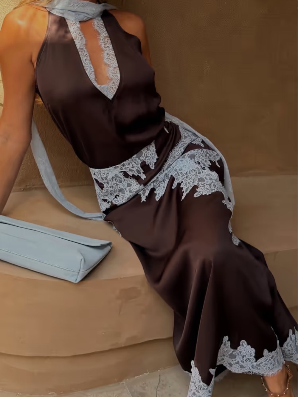 Never Fully Dressed - Chocolate Lily SKIRT AND TOP SET
